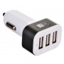 Cargador para auto 3 puertos USB con cable Micro USB Case Logic