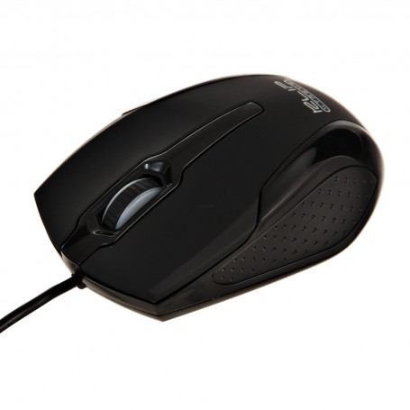 Mouse óptico USB 1000DPI ambidiestro KMO-120BK Klip Xtreme