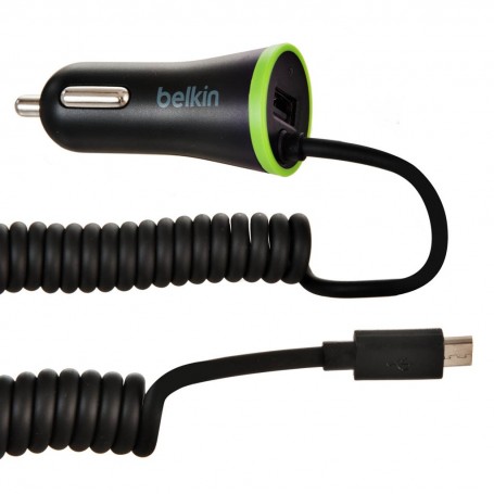 Cargador para auto 1 USB / 3.4 Amp con cable micro USB Belkin