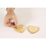 Cortador para galletas en forma de corazón con notitas Silikomart