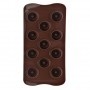 Mini molde para chocolate Rosquitas Silikomart