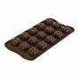 Mini molde para chocolate Bolitas Choco Game Silikomart