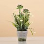 Planta artificial pequeña Suculenta con maceta Haus