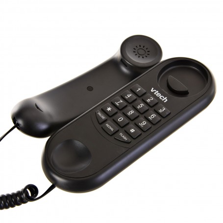 Teléfono alámbrico con control volumen / remarcado / montable de pared VTC10 Vtech