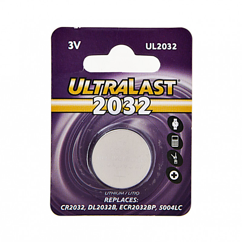 Pila de botón CR2032 3V UltraLast