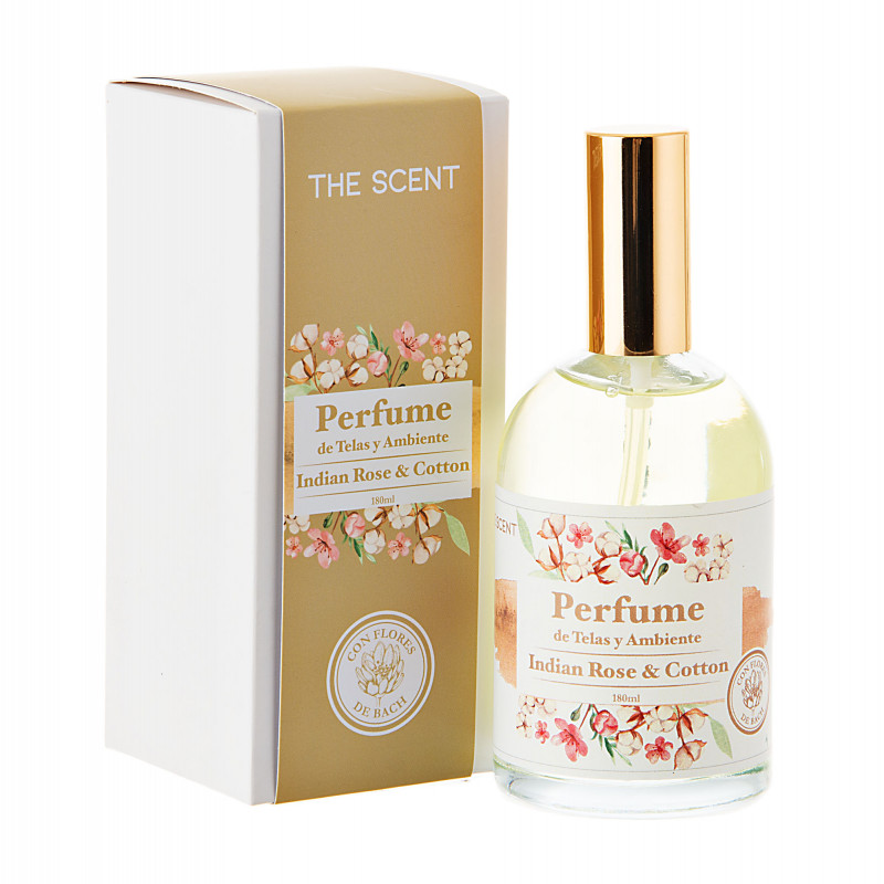 Perfume para textiles / ambiente Indian Rose / Cotton