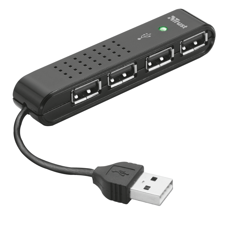 HUB USB 4 puertos Vecco Trust