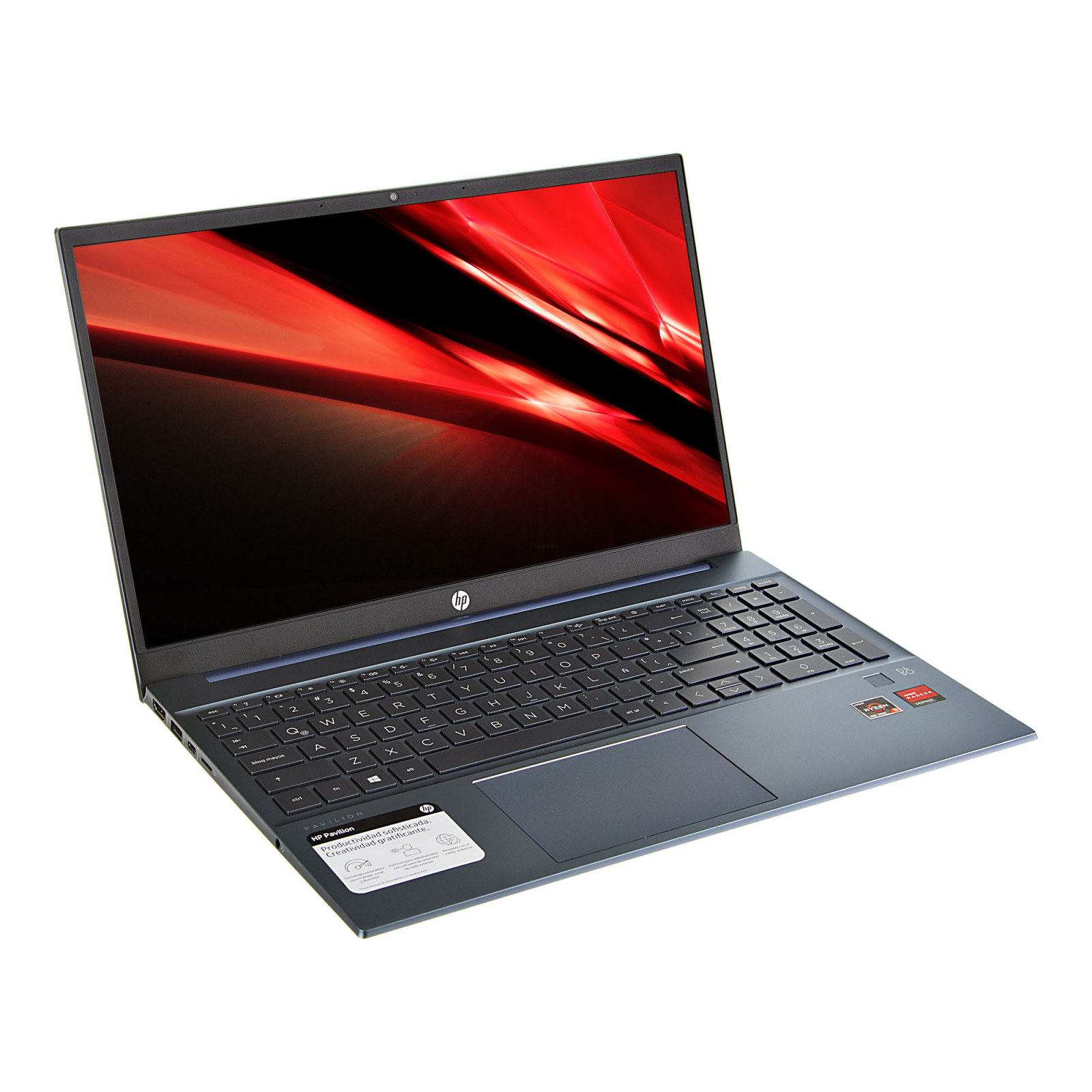 Laptop 15-eh0002la Ryzen 5 4500U 8GB / 512GB SSD Win10 Home 15.6" HP