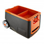 Caja térmica con ruedas / agarradera / mesa auxiliar / divisiones 50L