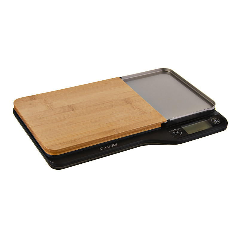 Balanza digital para cocina con tabla para picar 11lb Camry