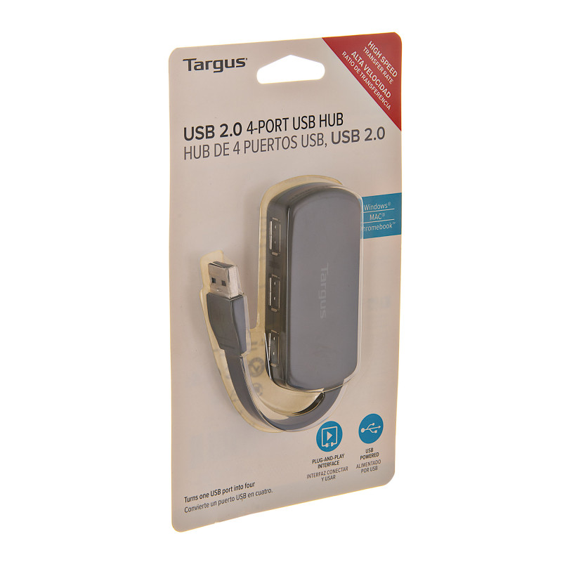 HUB USB 2.0 4 puertos ACH114US Targus