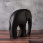 Figura Elefante Negro Haus