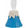Limpiador volcán para microondas Blanco/Azul