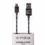 Cable tejido USB a Micro-USB Engy