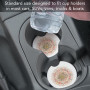 Posavaso absorbente de cerámica para auto Multi Mandala Conimar