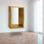 Espejo rectangular con fondo Haus