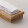 Bandeja de madera para papel toalla