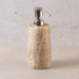 Dispensador para jabón de mármol y metal Habano / Silver Haus