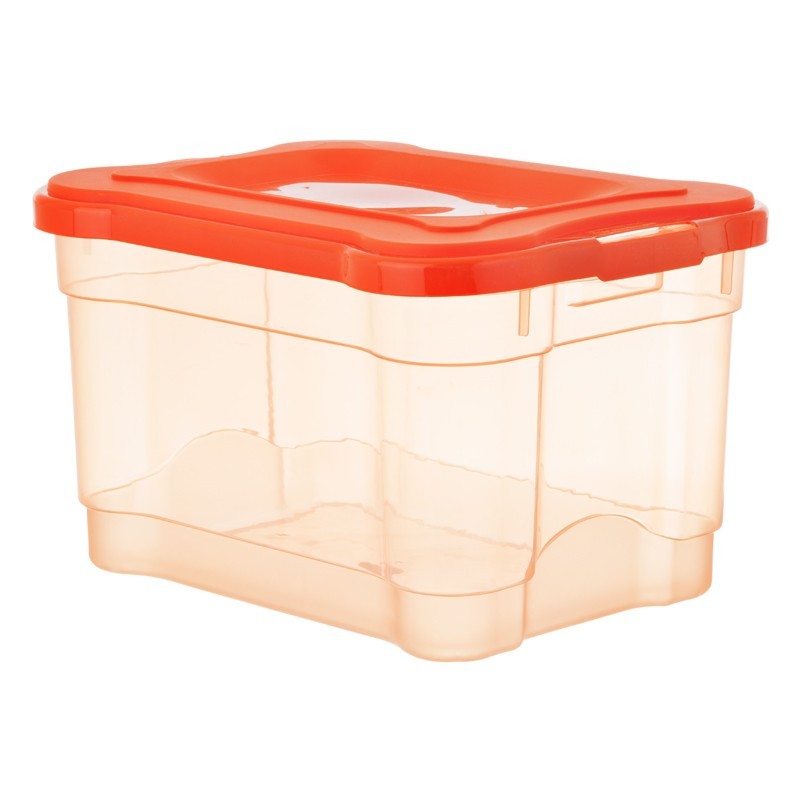 Caja organizadora mediana Estra Plástico Naranja