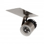 Lámpara Reflectora LED Pequeña Silver / Negro