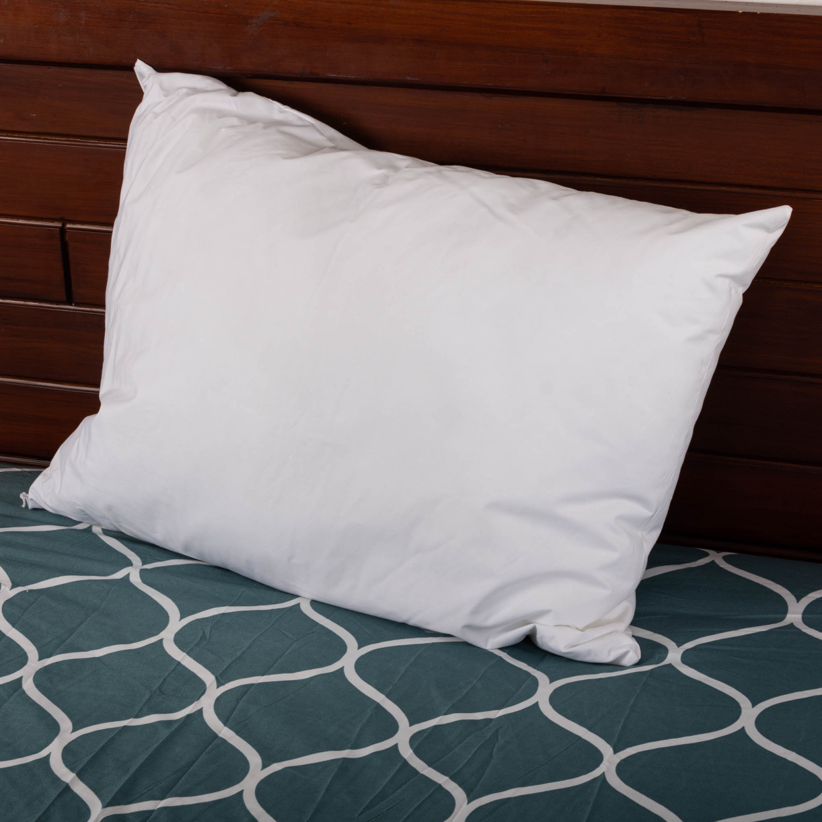 Juego de 4 Almohadas decorativas para sofá, cama y sofá, color blanco 20 x  20