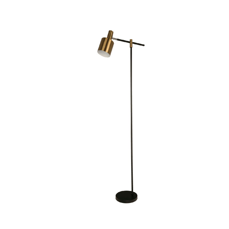 Lámpara de Piso Negro / Dorado