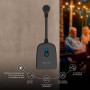 Nexxt Enchufe Wi-Fi para Exterior NHP-O610 Smart Home Activación por Voz
