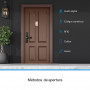 Steren Cerradura Digital Smart Home LOCK-500 Wi-Fi / 100 Huellas / 100 Contraseñas con Llaves / Alarma de Fallos