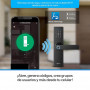 Steren Cerradura Digital Smart Home LOCK-500 Wi-Fi / 100 Huellas / 100 Contraseñas con Llaves / Alarma de Fallos