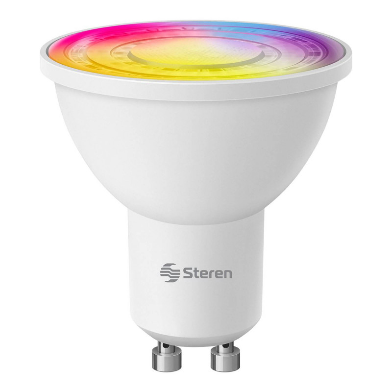 Steren Foco LED Dicroico Multicolor Smart Home SHOME-121 Wi-Fi 5W