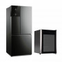 Electrolux Refrigerador French Door 587L IM8B + Vinera para 24 Botellas ERWV24W6MWB