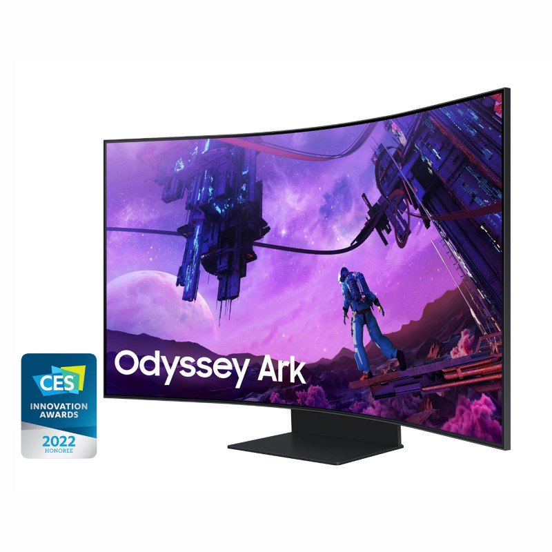 Samsung Monitor Odyssey ARK 4K UHD 165Hz Quantum Curvo ODO Gaming Giratorio 55" LS55BG970NNXGO
