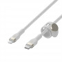 Belkin Cable USB-C a Lightning Pro Flex con Magneto CAA011BT3MWH