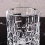 Juego de 6 Vasos Whisky 60ml de Vidrio Bar Clear Bohemia Cristal