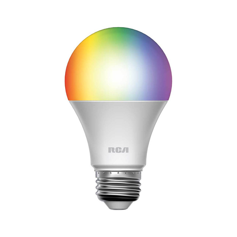RCA Foco LED Wi-Fi Multicolor Smart Home A19RGBCCT 60W / 800 Lúmenes
