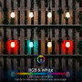 Nexxt Guirnalda Luces LED para Exterior Smart Home Multicolor