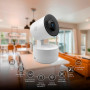 Nexxt Cámara Interior 2K con Motor Wi-Fi Smart Home