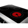 Thor Cocina Eléctrica TRE3601 5 Zonas con Panel Digital / Freidora de Aire / Autolimpieza Acero Inoxidable