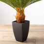 Planta Artificial Palma con Maceta 80cm Plástico / Hierro