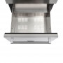 Thor Refrigerador TRF2401 de Acero Inoxidable con Doble Puerta y Luz LED 60cm 152L