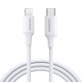 Cable USB-C a Lightning Carga Rápida 100cm Blanco Ugreen