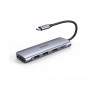 Adaptador HUB USB-C a 2 USB / HDMI / TF Card / SD Card / USB-C de Transferencia Rápida