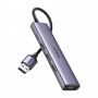 Adaptador HUB USB a 4 USB / USB-C de Transferencia Rápida