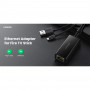 Adaptador Micro USB / USB a Ethernet para Chrome cast /TV Stick Negro
