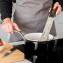 KitchenAid Termómetro de Cocina con Clip para Aceite Acero Inoxidable Negro