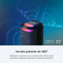 Parlante para Fiesta BT / FM / CD / USB con Luz LED XV800 Negro