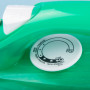 Black & Decker Plancha para Ropa a Vapor TrueGlide Verde IRBD315 con Suela Antiadherente, Selector de tejidos y Rociador