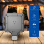 Steren Enchufe Wi-Fi Smart Home SHOME-105 para Exterior Negro