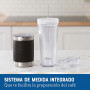 Oster Cafetera para Latte 4-en-1 BVSTDC02B con Filtro Permanente, Espumador y Vaso de 650ml 1400W