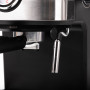 Watson Cafetera para Espresso CM8501D-GS Negro 1.5L 15 Bar